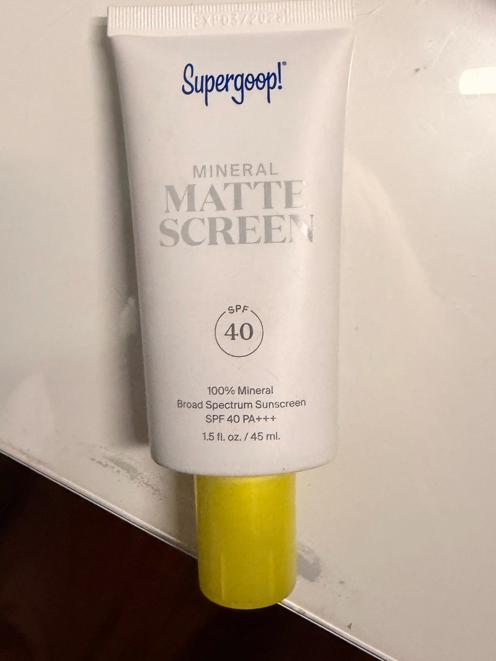 Supergoop! Mineral Mattescreen SPF 40